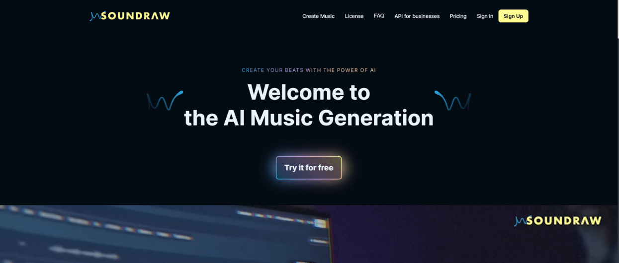 Soundraw AI Music Creator